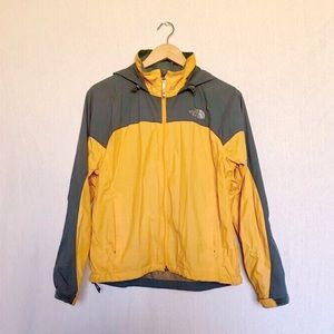 Yellow NorthFace Windbreaker